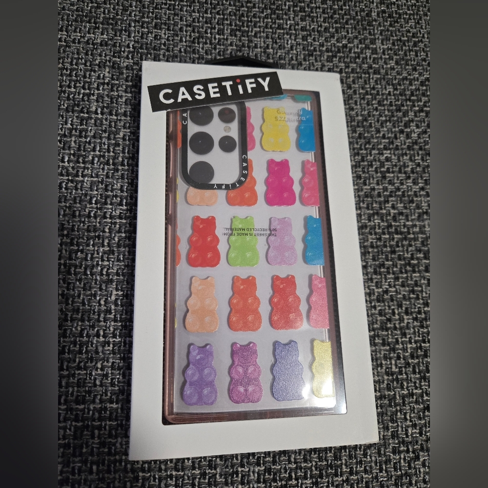 Casetify Multicolor Gummy Bear Case S22 Ultra